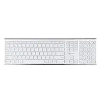 Powerton LIFE ULTRASLIM Klávesnice bezdrátová CZ/SK, stříbrná