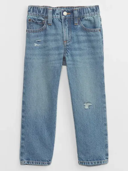 GAP Baby džíny Distressed Original Straight - Kluci