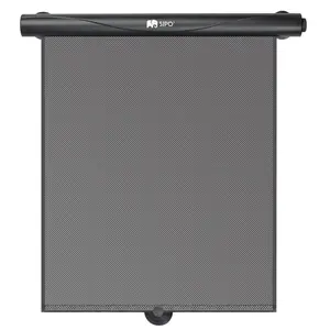 SIPO Sluneční clona roleta, 2ks, černá