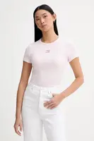 Tričko Tommy Jeans dámské, černá barva, DW0DW17881