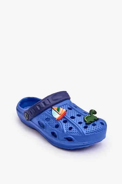 Boto Dětské pěnové lehké sandály Crocs Modre Sweets