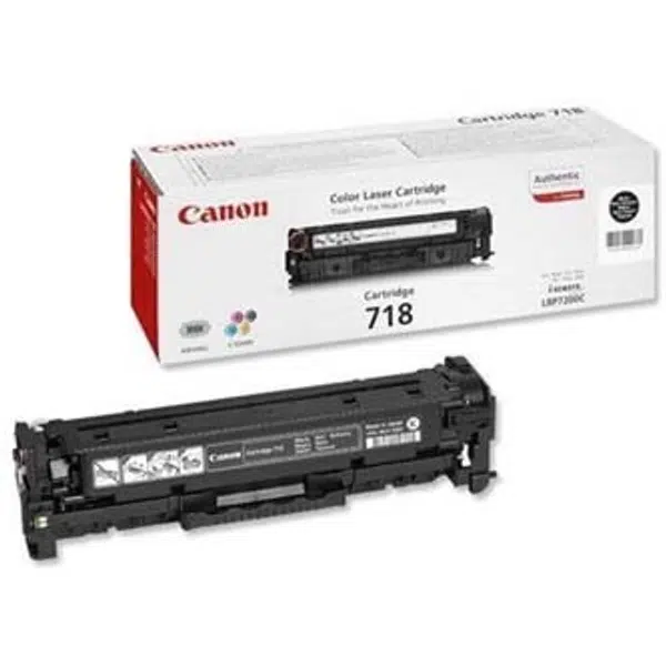 Canon CRG-718 2662B005 dvojbalení 2662B005 černý (black) originální toner