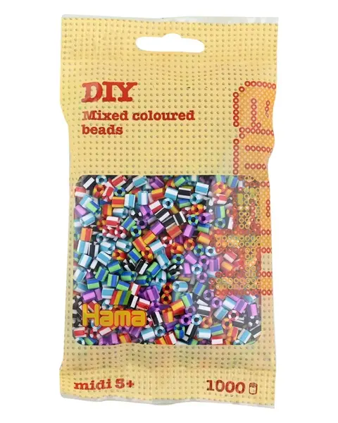Hama Midi - koráliky dúhové mix 1000 ks