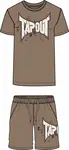 Tapout Men's t-shirt & shorts set regular fit