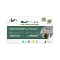 Naty BioEmbrace Midi 4–9 kg dětské plenky 50 ks