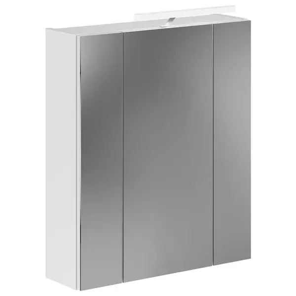 MID.YOU ZRCADLOVÁ SKŘÍŇKA, bílá, 60/71/19 cm