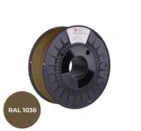 C-Tech 3DF-P-PLA1.75-1036 3D filament, PREMIUM LINE, PLA, perleťová zlatá, RAL1036, 1,75mm, 1kg