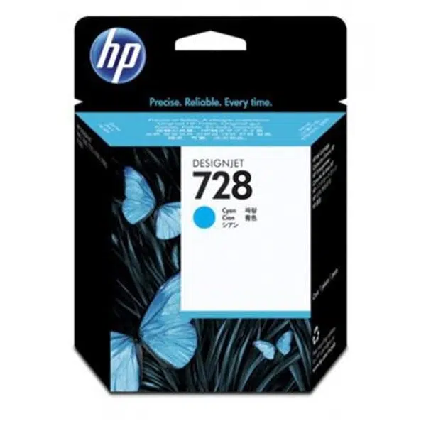 HP 728 F9K17A azurová (cyan) originální cartridge