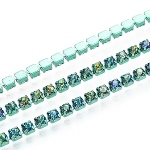 Iron Rhinestone Cup Chains