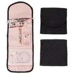 Foldable Brocade & Polyester Fabric Jewelry Storage Bags
