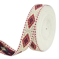 10 Yards Ethnic Style Embroidery Polyester Ribbons