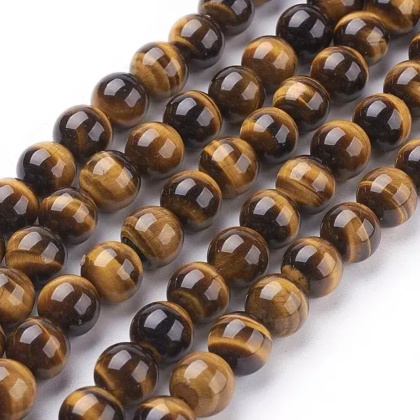 Natural Tiger Eye Beads