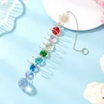 Glass Teardrop Window Hanging Suncatchers