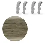 Spojka k soklu Naturel vintage , PVC dĺžka 0,5 cm, výška hrany 56 mm, NATNGTF94