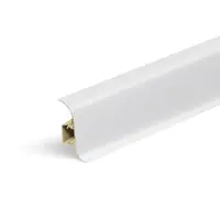 Lišta soklová Naturel biela , PVC dĺžka 250 cm, výška hrany 56 mm, NATNGF000