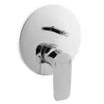 Vitra S50 sprchová a vaňová batéria bez podomietkového telesa chróm SIKOBVIS50215