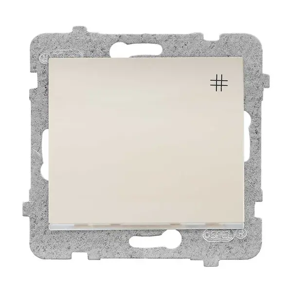 Vypínač krížový s podsvietením ŁP-4DS/M.JB Sigma