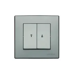 ŁP-7L Konektor žalúzií strieborná metalíza