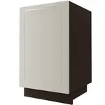 Kuchynská skrinka D1D/50 Quantum vanilla mat/lava