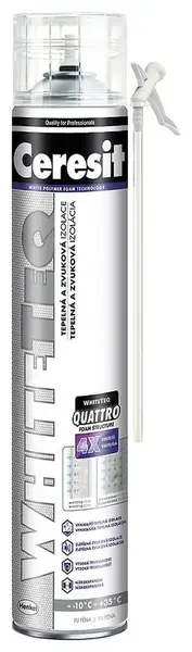 Ceresit WHITE TEQ Unikátna trubičková pena  750 ml