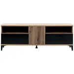 Tv stolek Aris As01 dub evoke/černá