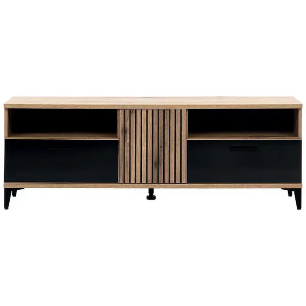 Tv stolek Aris As01 dub evoke/černá