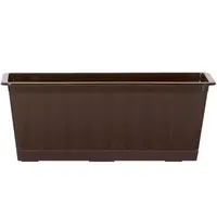 Kvetináč balkónový Agro IS400 R222 hnedý