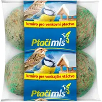 Ptačí Mls - krmivo pre vtáky, guľa 4 ks x 85 g