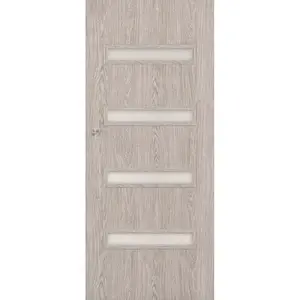 Posuvné dveře Verona 4*4 90P dub stříbrný