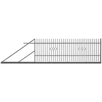 Posuvná brána Porto II 4 m ľavá 4m/1,5m