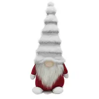 Škriatok 42 cm červeno/hnedo/krémový mix 103hy259210.211-16.5