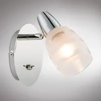 Nástenné bodové svietidlo 54985-1 K1 chróm