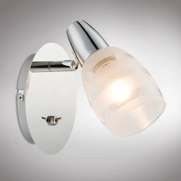 Nástenné bodové svietidlo 54985-1 K1 chróm