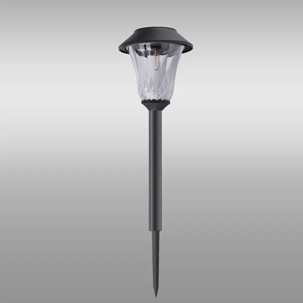Solárna lampa 46815 čierna