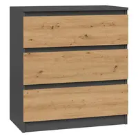 Nočný stolíkMalwa M3 Antracit/Artisan