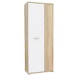 Skříň Net 5p Dub Sonoma / Bílá