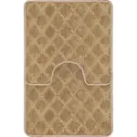 Sada koupelnových koberečků. 2 kusy Luxor Caramel