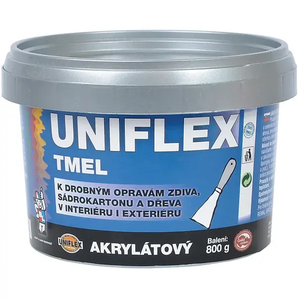 Tmel akrylátový 800g Uniflex