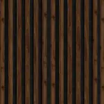 Akustické panely lamelové na plsti Orech Columbia 30x265 cm