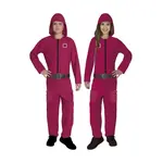 Kostým Squid Game červený 5-6 rokov