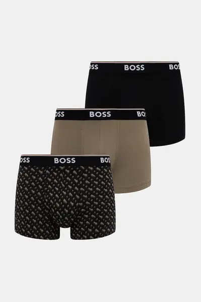 Boxerky BOSS Trunk 3P Power Desig 3-pack