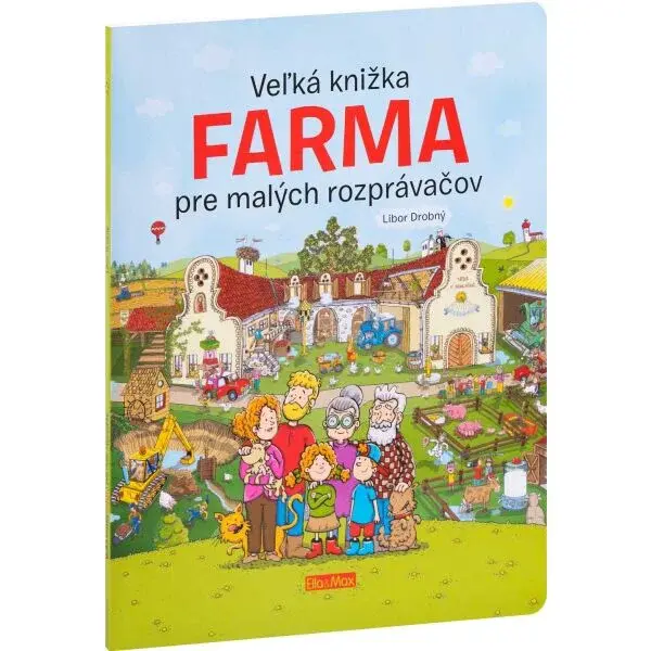 ELLA & MAX FARMA Veľká knižka pre malých rozprávačov, mix, veľkosť