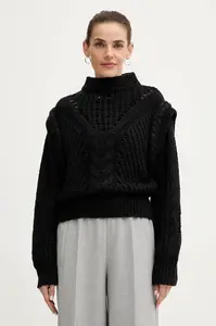 Svetr s příměsí vlny BOSS Orange C_Fasta