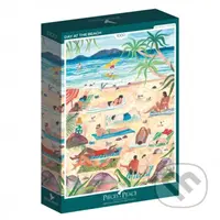 Puzzle Deň na pláži - Miranda Sofroniou - puzzle z kategorie 500 - 1000 dílků