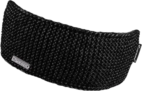 Dámská zimní pletená čelenka sherpa mara černá uni