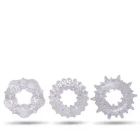 Man Dreams Sada Erekčních kroužků  - Stars 3ks