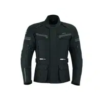 Pánská touringová moto bunda BOS Maximum Black 5XL