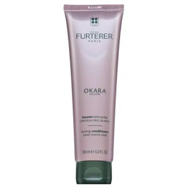 Rene Furterer Okara Silver Toning Conditioner tónovací kondicionér pro platinově blond a šedivé vlasy 150 ml