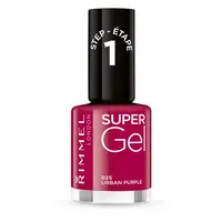 Rimmel Gelový lak na nehty Super Gel (Nail Polish) 12 ml 025 Urban Purple
