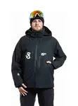 Meatfly pánská SNB & SKI bunda Shader Black | Černá | Velikost L
